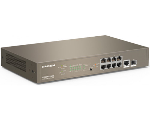 Коммутатор PoE IP-Com G5310P-8-150W купить QBS.ru
