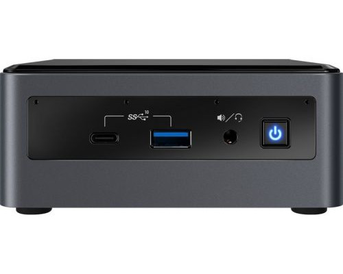 Платформа Intel BXNUC10I7FNHN i7-10710U, 2*DDR4, 2.5 HDD/SSD, M.2 SSD, card-reader, 7.1CH, Glan, WiFi, BT, HDMI, USB-C (DP), 4*USB 3.1, noOS, EU cord купить QBS.ru