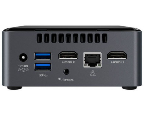 Платформа Intel BOXNUC7CJYHN2 Celeron J4005, 2*DDR4, 2.5 HDD/SSD, HD Graphics, 7.1CH, WiFi, BT, Glan, 4*USB3.0, 2*HDMI, card-reader, EU cord купить QBS.ru
