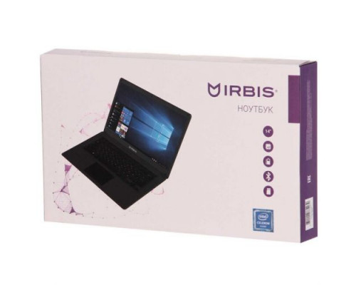 Ноутбук Irbis NB264 N4020/4GB/128GB eMMC/UHD Graphics 600/14.1 1920*1080/cam/WiFi/BT/Win10Pro купить QBS.ru