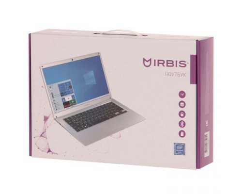 Ноутбук Irbis NB257 N3350/4GB/64GB eMMC/HD Graphics 500/14 HD IPS/WiFi/BT/cam/Win10Home/gray купить QBS.ru
