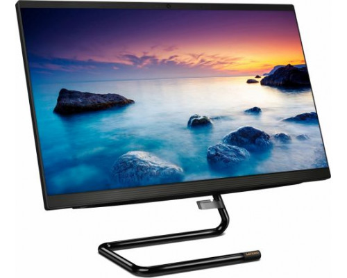 Моноблок 23,8 Lenovo IdeaCentre AIO A340-24IWL F0E800R6RK i3 10110U/4GB/256GB SSD/DVDrw/UHD Graphics 620/FHD/BT/WiFi/black/DOS/клавиатура/мышь купить QBS.ru