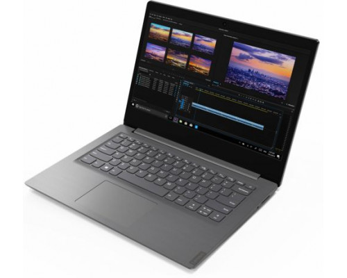 Ноутбук Lenovo V14-IIL 82C400XARU i3-1005G1/4GB/256GB SSD/14 FHD/Intel UHD Graphics/NO ODD/WLAN 1X1AC+BT/NO FPR/DOS/cерый стальной купить QBS.ru