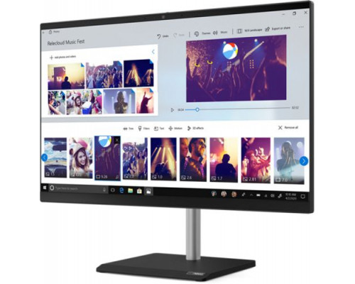 Моноблок 23.8 Lenovo V50a-24IMB 11FJ005KRU i3-10100T/8GB/1TB 5400RPM/256GB SSD M.2/Intel UHD 630/WiFi/BT/DVD-RW/USB KB/Mouse/Win10Pro купить QBS.ru