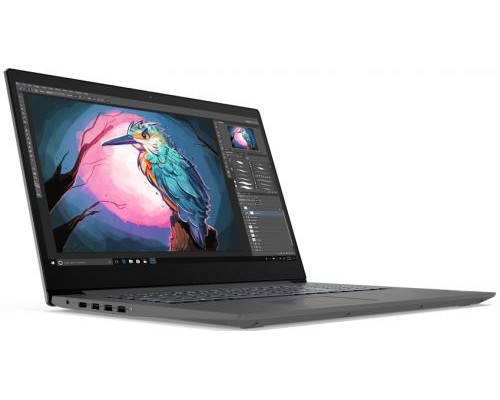 Ноутбук Lenovo V17-IIL 82GX007QRU i3-1005G1/8GB/256GB SSD/17.3 FHD/Intel UHD Graphics/NO ODD/WLAN 2X2AX+BT/NO FPR/DOS/cерый стальной купить QBS.ru