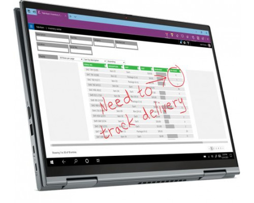 Ноутбук Lenovo ThinkPad X1 Yoga Gen 6 20XY003ERT i5-1130G7/16GB/256GB SSD/14 WUXGA/Iris Xe/WiFi/BT/FPR/Cam/Win10Pro/storm grey купить QBS.ru