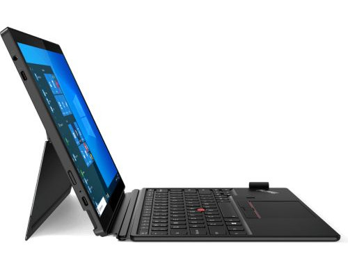 Ноутбук Lenovo ThinkPad X12 Detachable 20UW000MRT i5 1130G7/8GB/256GB SSD/Iris Xe graphics/12.3 FHD+ IPS/touch/WiFi/BT/Cam/Win10Pro/black купить QBS.ru