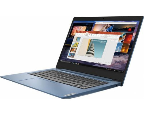 Ноутбук Lenovo IdeaPad 1 14ADA05 82GW0089RU 3050e/4GB/128GB SSD/14.0 1920*1080/WiFi/BT/cam/microSD/Win10Home/blue купить QBS.ru