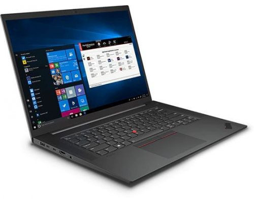 Ноутбук Lenovo ThinkPad P1 Gen 4 20Y3001ERT i7-11800H/16GB/512GB SSD/T1200 4GB/16 WQXGA IPS/FPR/Win10Pro/Wifi/BT/cam/black купить QBS.ru