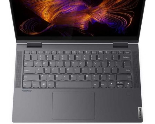 Ноутбук Lenovo Yoga 7 14ACN6 82N7008NRU Ryzen 7 5800U/16GB/1TB SSD/Radeon graphics/14 FHD IPS touch/Win11Home/WiFi/BT/cam/grey купить QBS.ru