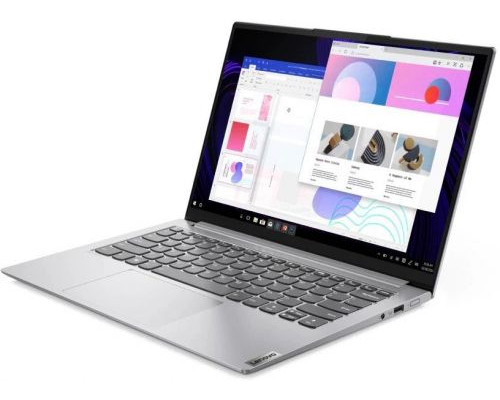 Ноутбук Lenovo Yoga Slim7 Pro 14ACH5 82MS0087RU Ryzen 7 5800H/16GB/512GB SSD/Radeon graphics/14 2.8K IPS/Win11Home/WiFi/BT/cam/silver купить QBS.ru