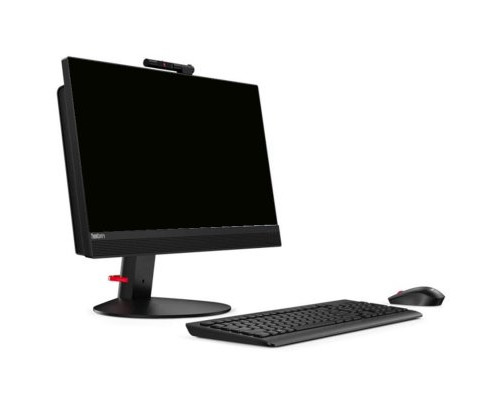Моноблок 21,5 Lenovo ThinkCentre M820z AIO 10SDS45G00 G5420/8GB/512GB SSD/UHD graphics 610/1920x1080/USB kbd/USB mouse/GbitEth/WiFi/BT/cam/noOS/blac купить QBS.ru