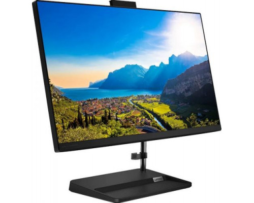 Моноблок 23.8 Lenovo IdeaCentre AIO 3 24ALC6 F0G1000WRK Ryzen 7 5700U/8GB/512GB SSD/Radeon graphics/FHD IPS/DVD±RW/WiFi/BT/KB/USB mouse/DOS/black купить QBS.ru