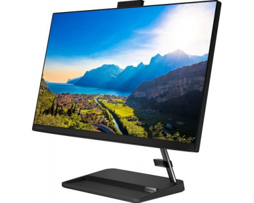 Моноблок 23.8 Lenovo IdeaCentre AIO 3 24ALC6 F0G1000WRK Ryzen 7 5700U/8GB/512GB SSD/Radeon graphics/FHD IPS/DVD±RW/WiFi/BT/KB/USB mouse/DOS/black купить QBS.ru