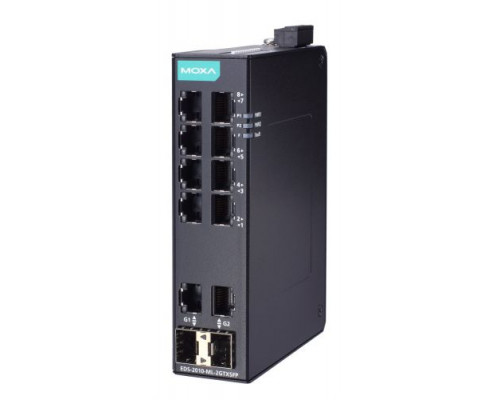 Коммутатор MOXA EDS-2010-ML-2GTXSFP-T купить QBS.ru