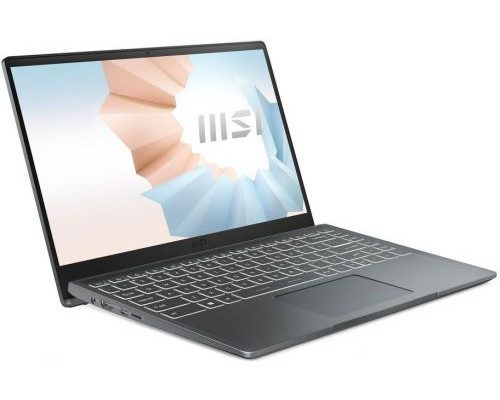 Ноутбук MSI Modern 14 B11SBU-613RU 9S7-14D224-613 i5 1155G7/16GB/512GB SSD/GeForce MX450 2GB/14 FHD/WiFi/BT/cam/Win10Home/grey купить QBS.ru