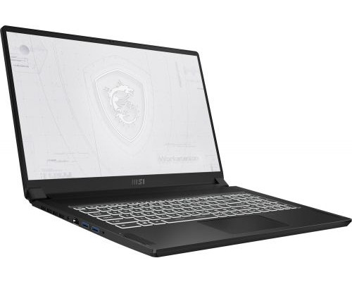 Ноутбук MSI WS76 11UK-441RU 9S7-17M131-441 i7-11800H/16GB/1TB SSD/RTX A3000 6GB/17.3 UHD 120Hz/WiFi/BT/cam/Win10Pro/core black купить QBS.ru