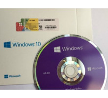 Право на использование OEM Microsoft Windows Professional GGK 10 64-bit Russian 1pk DSP OEI DVD