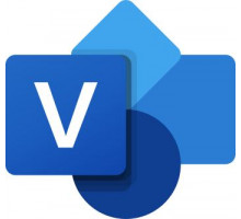 Право на использование (электронный ключ) Microsoft Visio Std 2021 Win All Lng PK Lic Online DwnLd C2R NR
