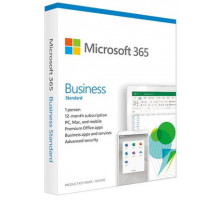 ПО Microsoft M365 Bus Standard Retail Russian Subscr 1YR Russia Only Medialess P8