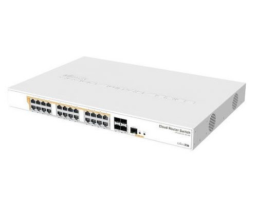 Коммутатор Mikrotik CRS328-24P-4S+RM купить QBS.ru
