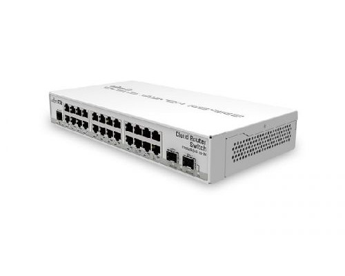 Коммутатор Mikrotik CRS326-24G-2S+IN купить QBS.ru