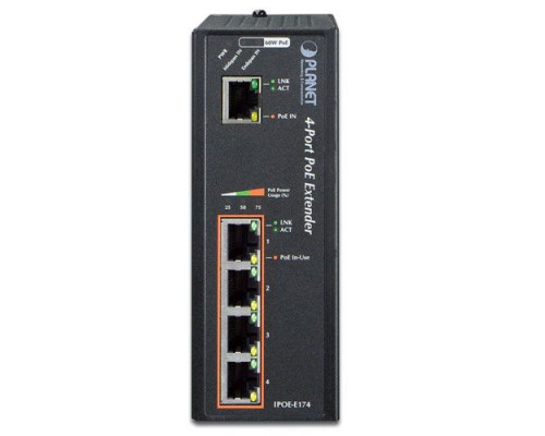 Удлинитель Planet IPOE-E174 купить QBS.ru