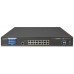 Коммутатор PoE Planet GS-5220-16P2XVR купить QBS.ru