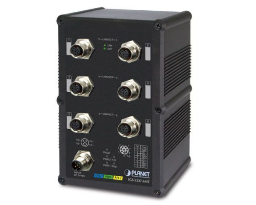 Коммутатор промышленный Planet IGS-5227-6MT купить QBS.ru