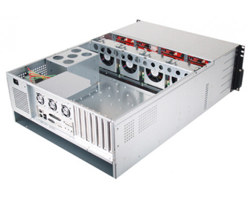 Корпус серверный 4U Procase DS428-SATAII-B-0 (24 SATA II/SAS hotswap HDD), черный, без блока питания, глубина 660мм, MB 12x13 купить QBS.ru