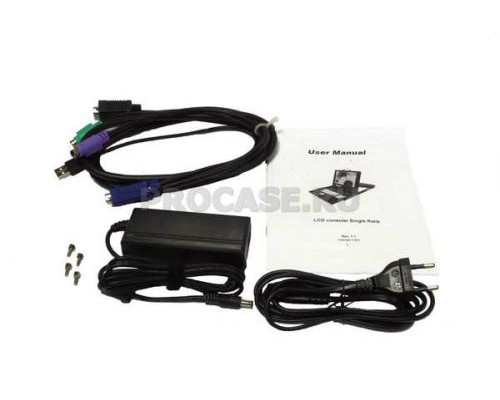 Консоль KVM Procase UNIUS 17 купить QBS.ru