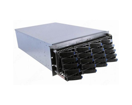 Корпус серверный 4U Procase ES420-SATA3-B-0 (20 SATA 3/SAS hotswap HDD), черный, без блока питания, глубина 650мм, MB 12x13 купить QBS.ru