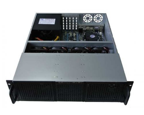 Корпус серверный 3U Procase EB306-B-0 черный, без блока питания, глубина 550мм, MB 12x10.5 купить QBS.ru