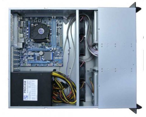 Корпус серверный 3U Procase EB306-B-0 черный, без блока питания, глубина 550мм, MB 12x10.5 купить QBS.ru