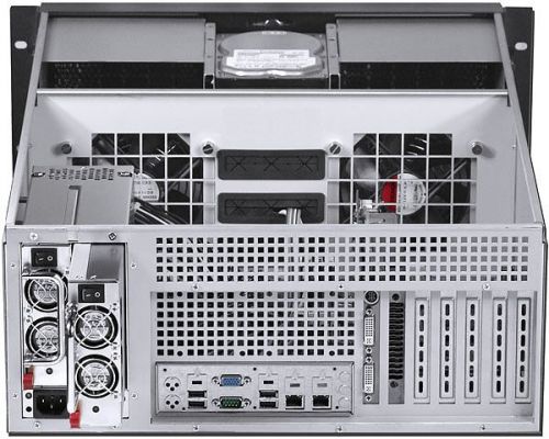 Корпус серверный 4U Procase GE401L-B-0 черный, панель управления, без блока питания, глубина 650мм, MB 12x13 купить QBS.ru