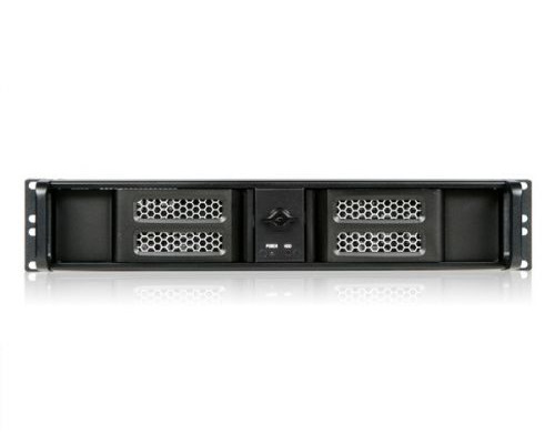 Корпус серверный 2U Procase PA239-B-0 Rack server case, полностью алюминевый, черный, без блока питания, глубина 390мм, MB 9.6x9.6 купить QBS.ru