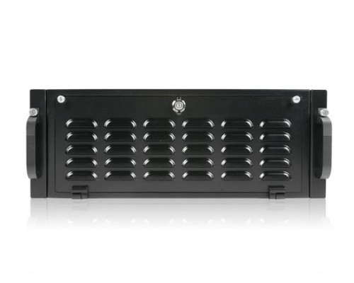Корпус серверный 4U Procase PI430L-B-0 сталь 1.6мм, черный, без блока питания PS/2, глубина 550мм, MB 12x13 купить QBS.ru