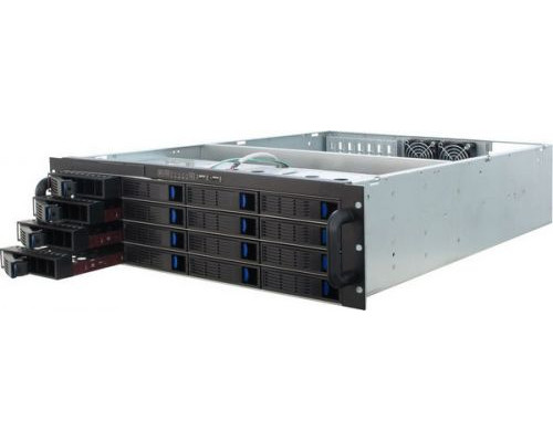 Корпус серверный 3U Procase ES316-SATA3-B-0 (16 SATA3/SAS 6G hotswap HDD), черный, без БП, глубина 650мм, MB 12x13 купить QBS.ru