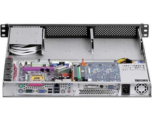 Корпус серверный 1U Procase EB152-B-0 черный, без блока питания, глубина 520мм, MB 12x9.6 купить QBS.ru