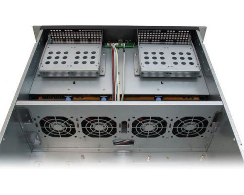 Корпус серверный 4U Procase ES416S-SATA3-B-0 16 SATA3/SAS 6Gb hotswap HDD, черный, без блока питания, глубина 550мм, MB 9.6x12 купить QBS.ru