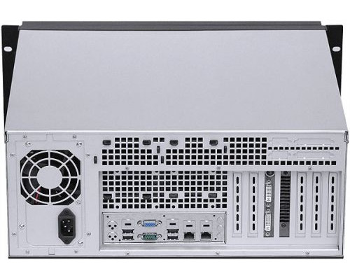 Корпус серверный 4U Procase GM438D-B-0 черный, панель управления, без блока питания, глубина 380мм, MB 12x13 купить QBS.ru