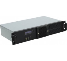 Корпус серверный 2U Procase GM225F-B-0 черный, панель управления, без блока питания, глубина 250мм, MB 6.7"x6.7"