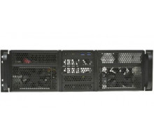 Корпус серверный 3U Procase RE306-D2H10-C-48 2x5.25 ext+10*3,5 int ,черный,без блока питания,глубина 480мм,MB CEB 12"x10.5"