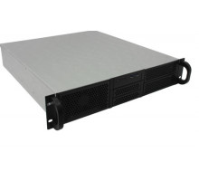 Корпус серверный 2U Procase RE204-D2H5-A-55 2x5.25+5HDD,черный,без блока питания (2U,2U-Redundant),глубина 550мм,ATX 12"x9.6"