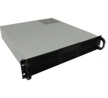 Корпус серверный 2U Procase RE204-D2H5-FA-55 2x5.25+5HDD,черный,без блока питания (2U,2U-Redundant),4*80x25,глубина 550мм,ATX 12"x9.6"