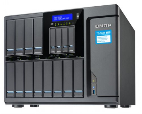 Сетевой RAID-накопитель QNAP TS-1685-D1521-8G купить QBS.ru