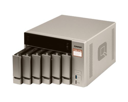 Сетевой RAID-накопитель QNAP TVS-673e-8G купить QBS.ru