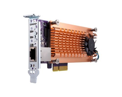 Карта расширения QNAP QM2-2P10G1TA купить QBS.ru