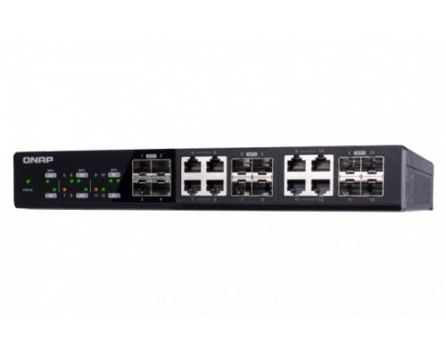Коммутатор неуправляемый QNAP QSW-1208-8C купить QBS.ru