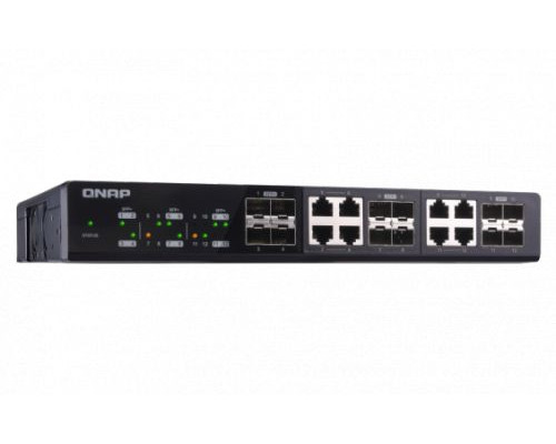 Коммутатор неуправляемый QNAP QSW-1208-8C купить QBS.ru